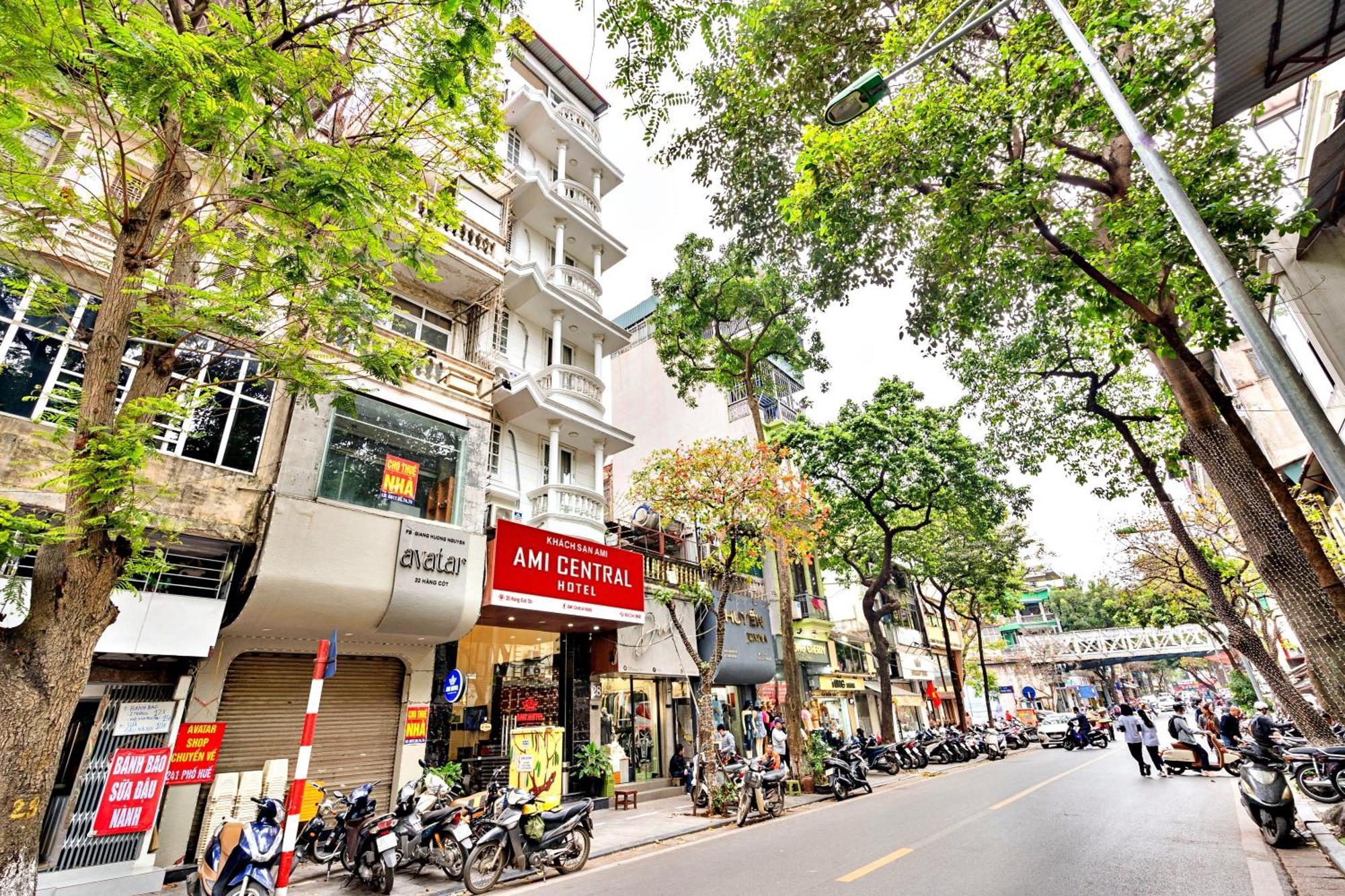 Hanz Ami Central Hotel Hanoi Exterior photo