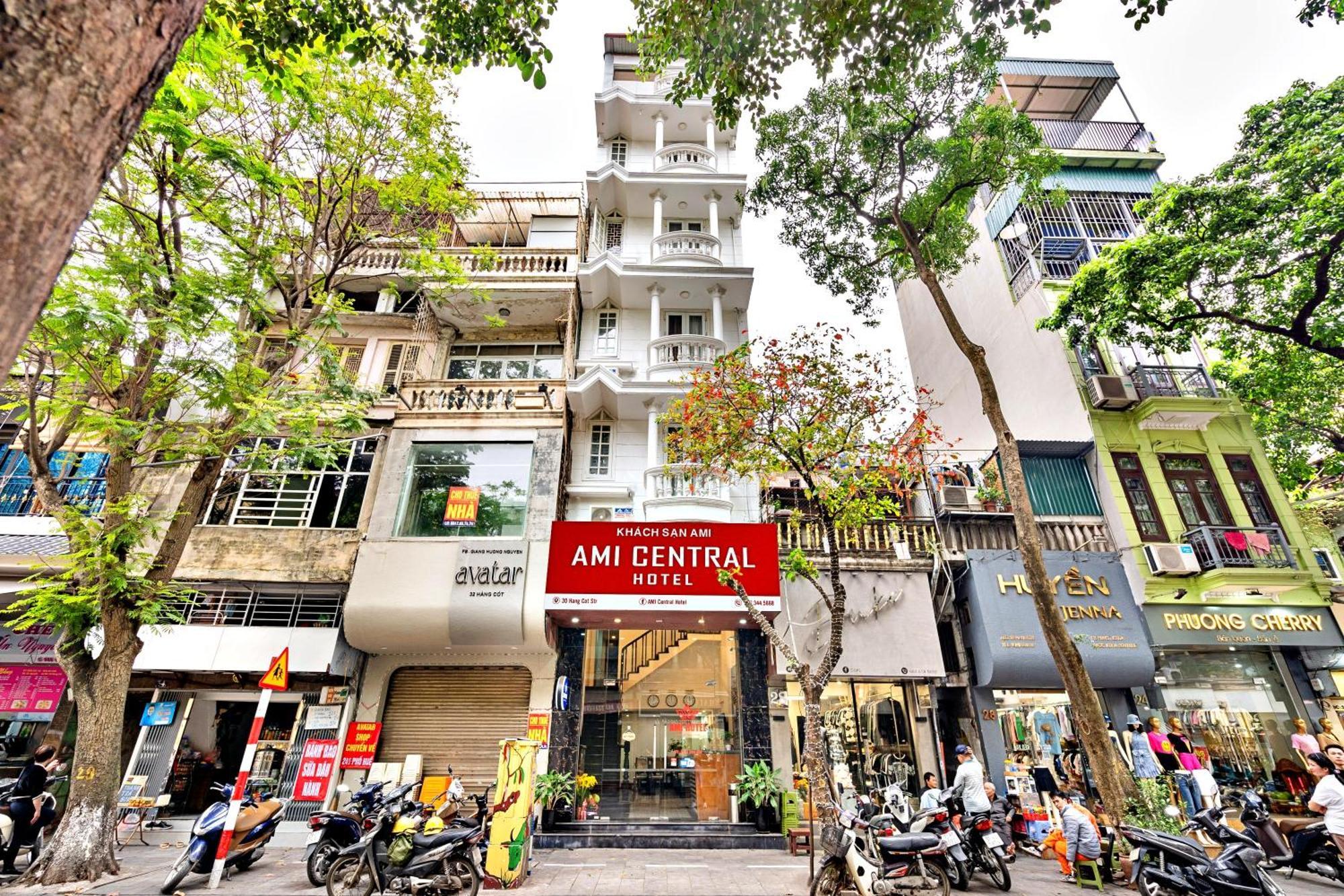 Hanz Ami Central Hotel Hanoi Exterior photo