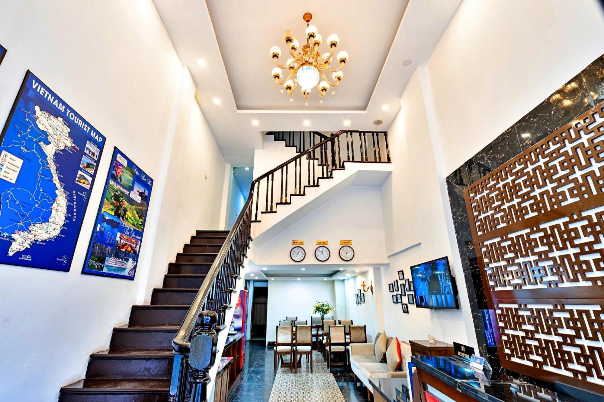 Hanz Ami Central Hotel Hanoi Exterior photo